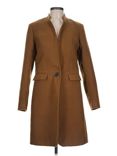 Pre-owned Unbranded Coat In Brown