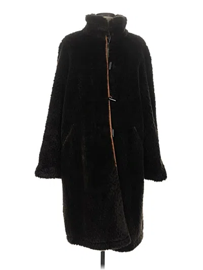 Pre-owned Unbranded Coat In Brown
