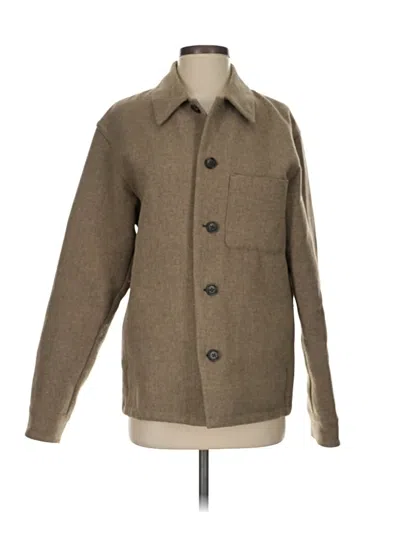 Pre-owned Unbranded Coat In Brown