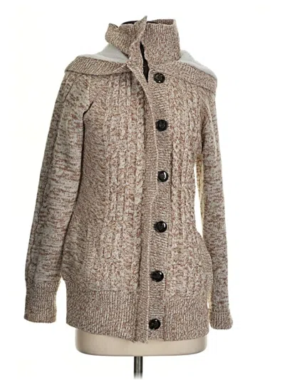 Pre-owned Unbranded Coat In Brown