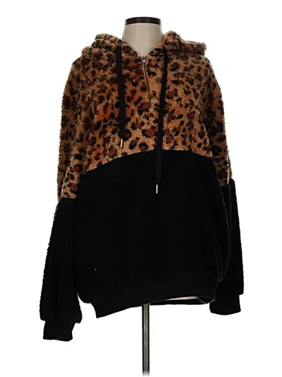 Pre-owned Unbranded Coat In Brown