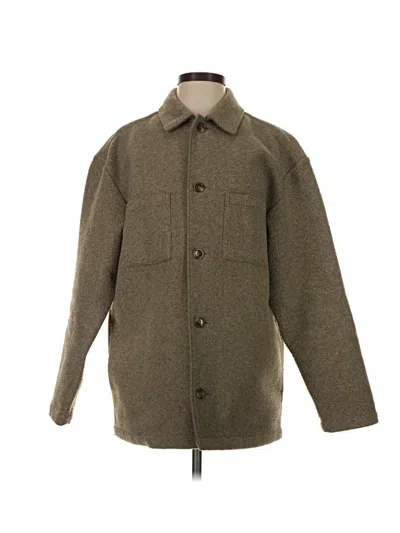 Pre-owned Unbranded Coat In Brown
