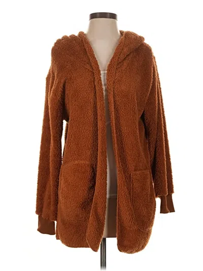 Pre-owned Unbranded Coat In Brown
