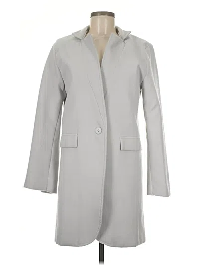 Pre-owned Unbranded Coat In Gray