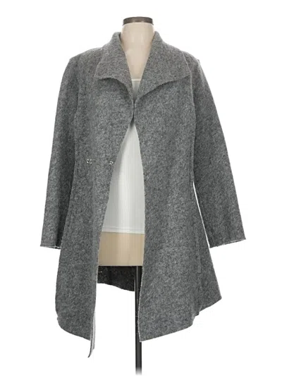 Pre-owned Unbranded Coat In Gray