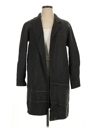 Pre-owned Unbranded Coat In Gray