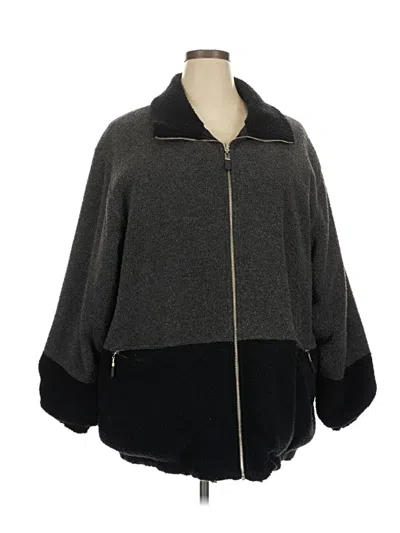Pre-owned Unbranded Coat In Gray