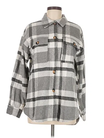 Pre-owned Unbranded Coat In Gray