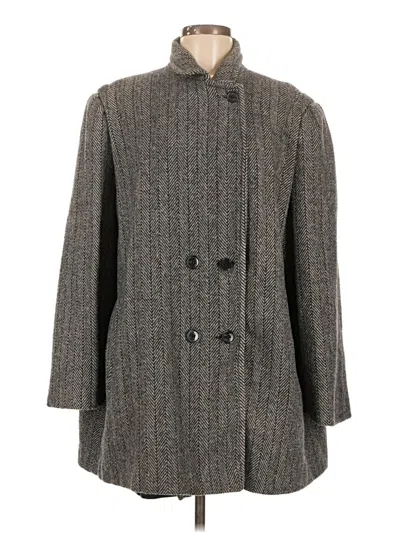 Pre-owned Unbranded Coat In Gray