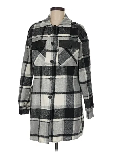 Pre-owned Unbranded Coat In Gray