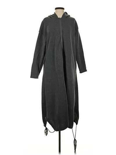 Pre-owned Unbranded Coat In Gray