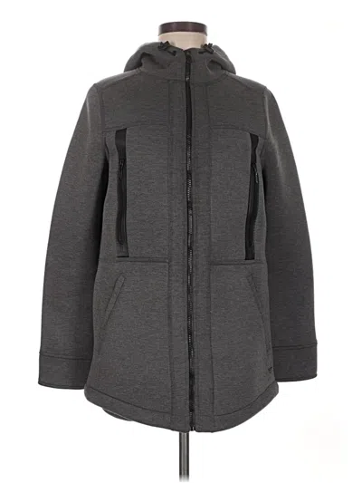 Pre-owned Unbranded Coat In Gray