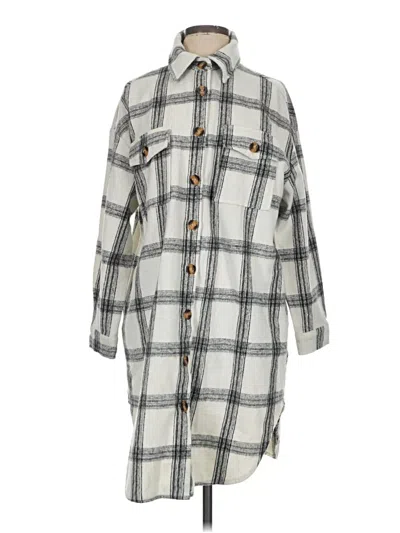 Pre-owned Unbranded Coat In Gray