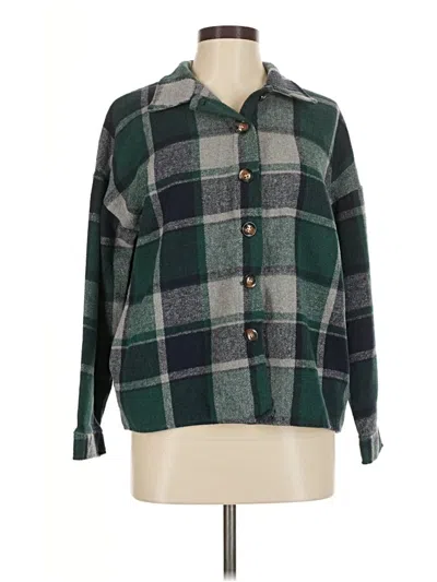 Pre-owned Unbranded Coat In Green