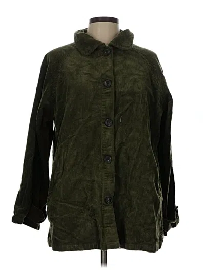 Pre-owned Unbranded Coat In Green
