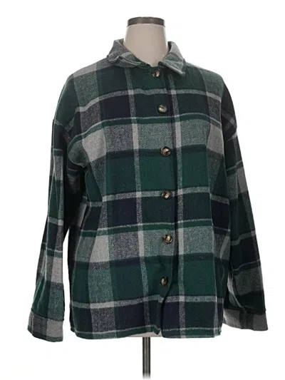 Pre-owned Unbranded Coat In Green