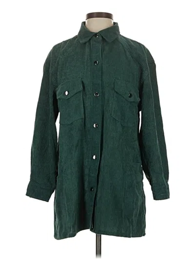 Pre-owned Unbranded Coat In Green