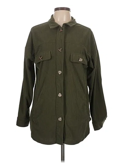 Pre-owned Unbranded Coat In Green