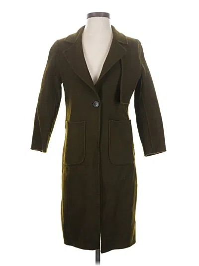Pre-owned Unbranded Coat In Green
