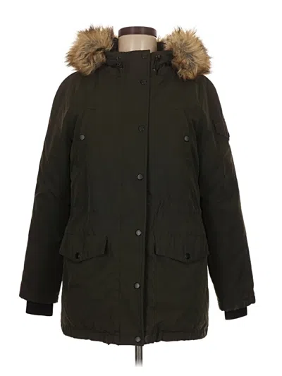 Pre-owned Unbranded Coat In Green