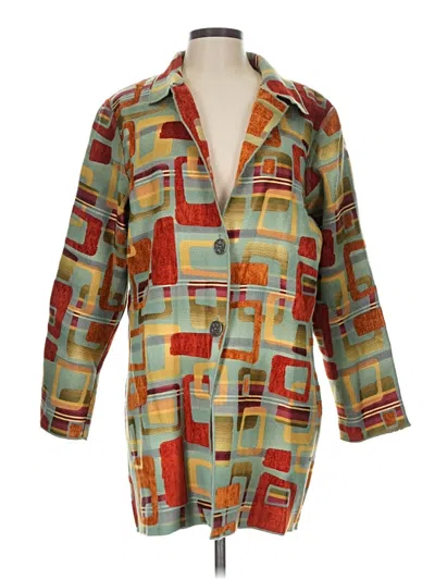 Pre-owned Unbranded Coat In Green