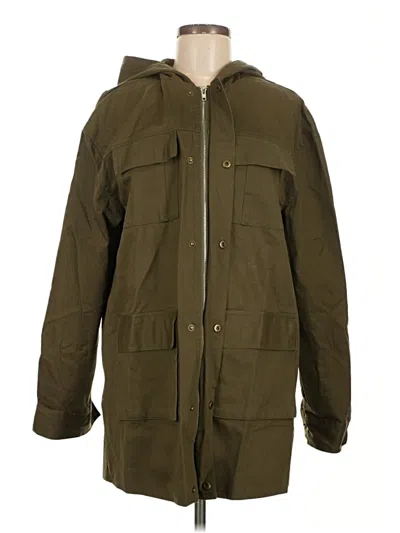 Pre-owned Unbranded Coat In Green