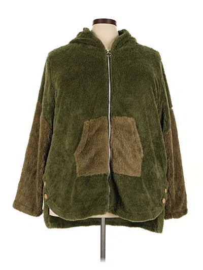 Pre-owned Unbranded Coat In Green