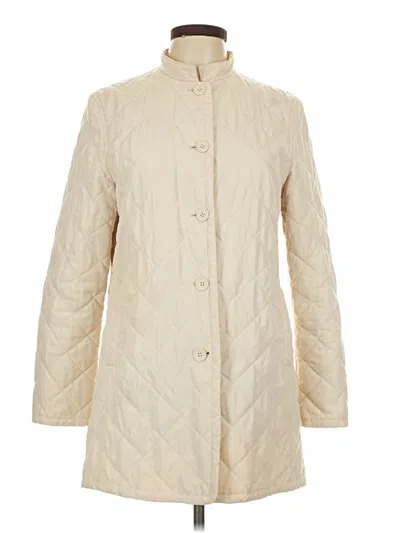 Pre-owned Unbranded Coat In Ivory