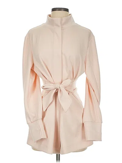 Pre-owned Unbranded Coat In Ivory