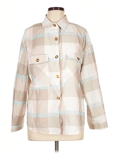 Pre-owned Unbranded Coat In Ivory