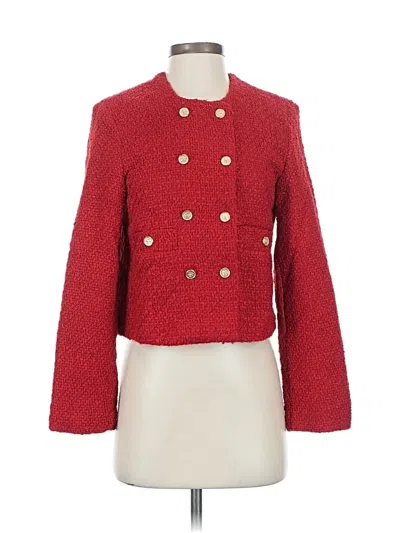 Pre-owned Unbranded Coat In Red