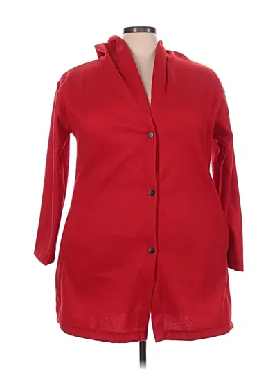 Pre-owned Unbranded Coat In Red