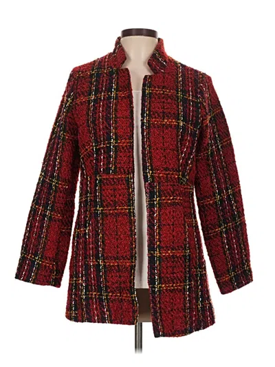 Pre-owned Unbranded Coat In Red