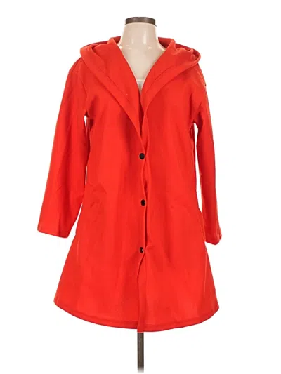 Pre-owned Unbranded Coat In Red