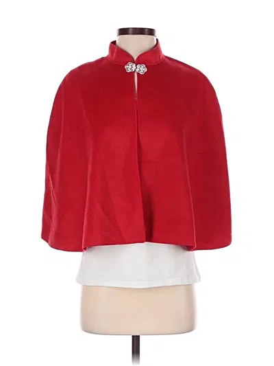 Pre-owned Unbranded Coat In Red