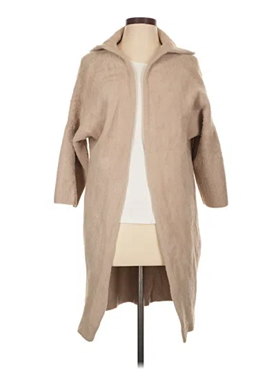 Pre-owned Unbranded Coat In Tan