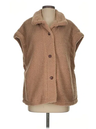 Pre-owned Unbranded Coat In Tan