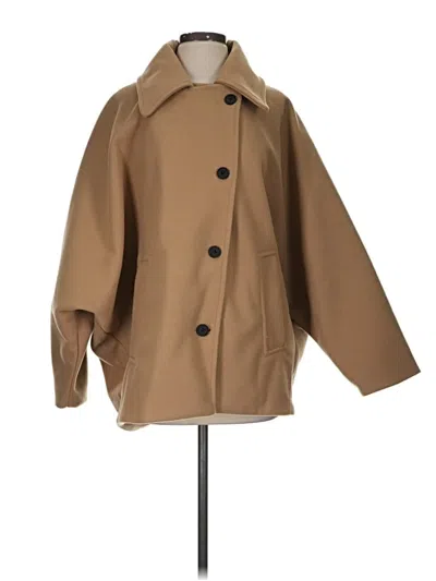 Pre-owned Unbranded Coat In Tan