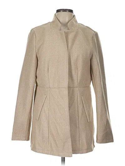 Pre-owned Unbranded Coat In Tan