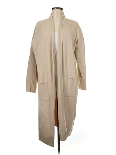 Pre-owned Unbranded Coat In Tan