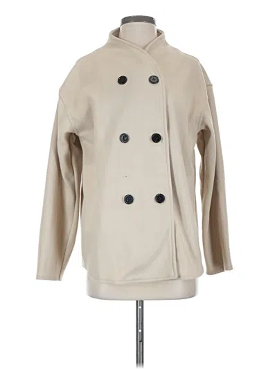 Pre-owned Unbranded Coat In White