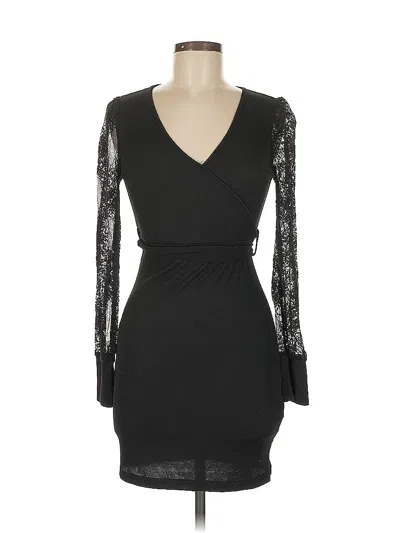 Pre-owned Unbranded Cocktail Dress In Black