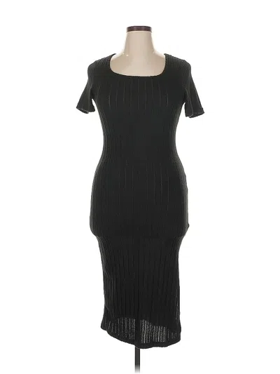 Pre-owned Unbranded Cocktail Dress In Black