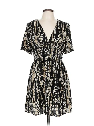 Pre-owned Unbranded Cocktail Dress In Black