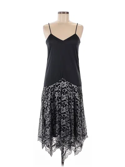 Pre-owned Unbranded Cocktail Dress In Black