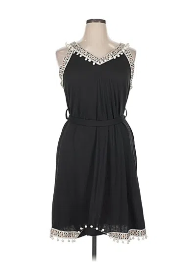 Pre-owned Unbranded Cocktail Dress In Black