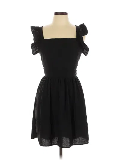 Pre-owned Unbranded Cocktail Dress In Black