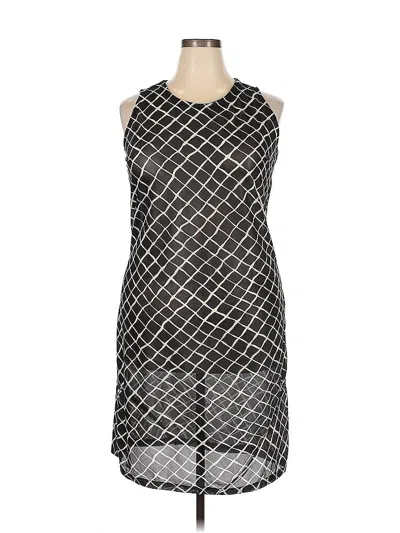 Pre-owned Unbranded Cocktail Dress In Black