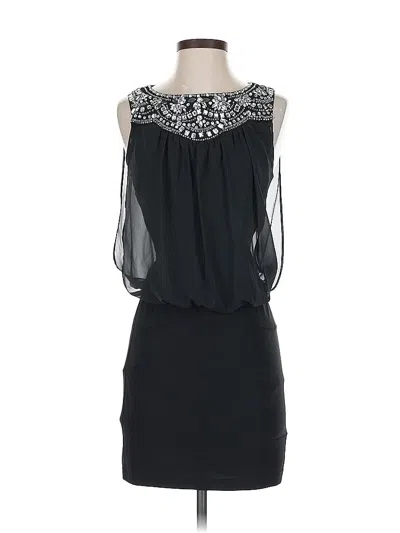 Pre-owned Unbranded Cocktail Dress In Black