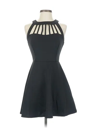 Pre-owned Unbranded Cocktail Dress In Black